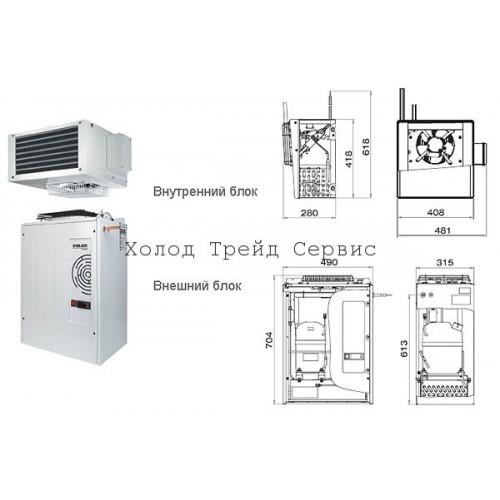 Сплит-система низкотемпературная Polair SB 109 S