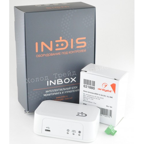 Блок системы мониторинга Indis Ethernet (подключение к интернет)