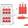 Винный холодильник Meyvel MV12-BF2 (easy)/Cold Vine C12-TBF2