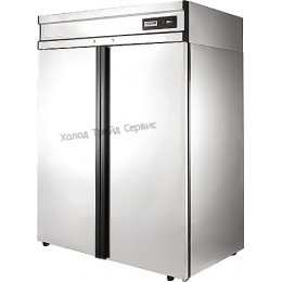 Комбинированный холодильный шкаф Polair CC214-G нерж.