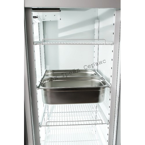 Морозильный шкаф Polair CB114-Gm ( R290) Alu