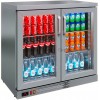 Барный холодильный шкаф Polair TD102-Grande (нерж.)