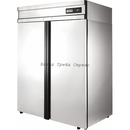 Комбинированный холодильный шкаф Polair CC214-G нерж.