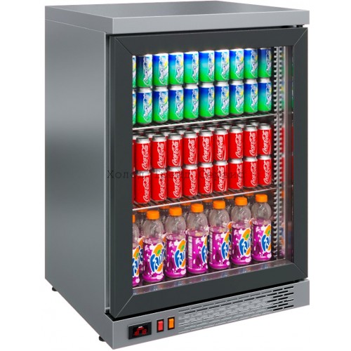 Барный холодильный шкаф Polair TD101-Grande (нерж.)