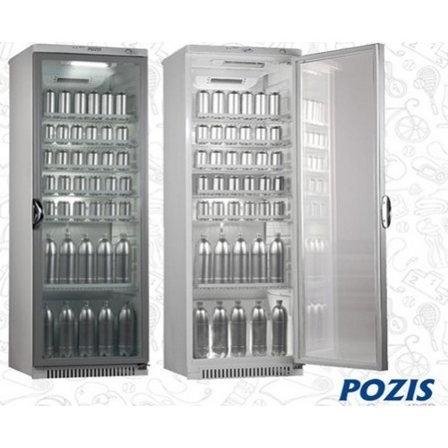 Холодильный шкаф Pozis Свияга-538-8 (стеклянная дверь)