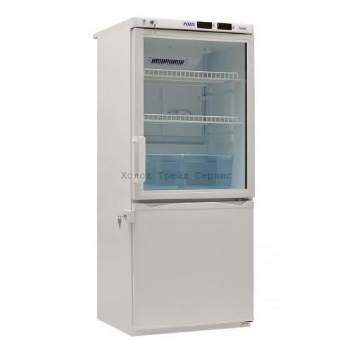 Холодильник комбинированный лабораторный Pozis ХЛ-250 (тонир. стекло)