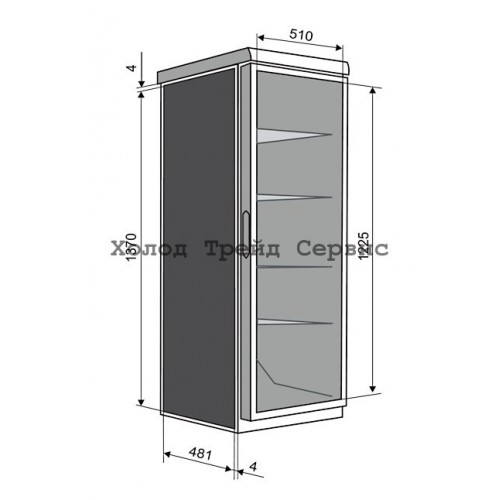 Холодильный шкаф Snaige CD 350-1221