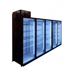 Универсальный холодильный шкаф-витрина ШХн-4,5.5C (5-ти дверный) -5...+5 °С