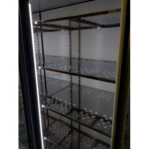 Универсальный холодильный шкаф-витрина ШХн-1,65.2 C (2-х дверный) -5...+5 °С