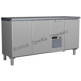 Холодильный стол Rosso T57 M3-1 9006-1 корпус серый без борта (BAR-360)