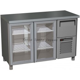 Стол холодильный Полюс T57 M2-1-G 9006-1 (BAR-250C)