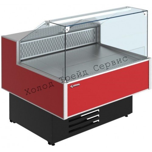Холодильная витрина Cryspi Gamma Quadro SN 1800 LED (с боковинами)