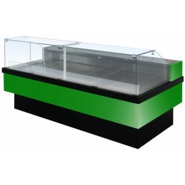 Универсальная холодильная витрина Enteco Немига Cube 120 ВСн 