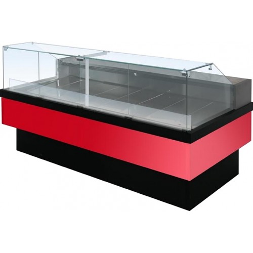 Универсальная холодильная витрина Enteco Немига Cube 360 ВСн (подъемный механизм стекла)