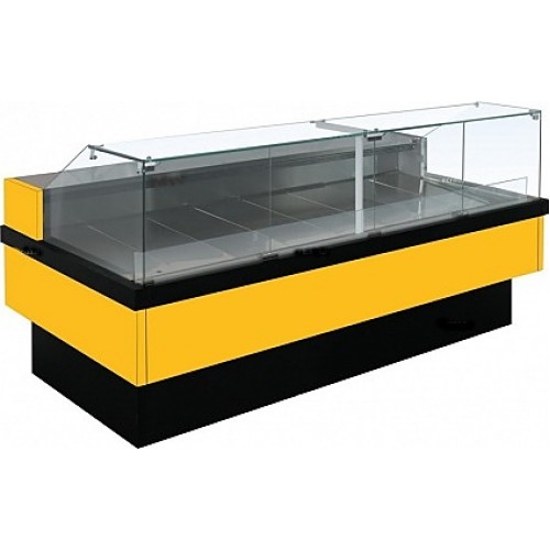 Универсальная холодильная витрина Enteco Немига Cube 120 ВСн (подъемный механизм стекла)