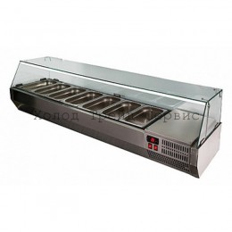 Холодильная витрина для ингредиентов A40 SM 1,6 с крышкой 0430 (Carboma VT3-G)