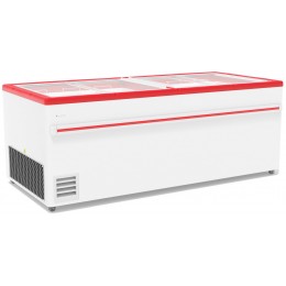 Ларь-бонета морозильная Frostor F 2000 B (красная)