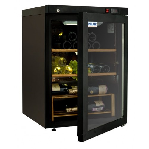 Барный холодильный шкаф Polair DM102-Bravo (чёрный)